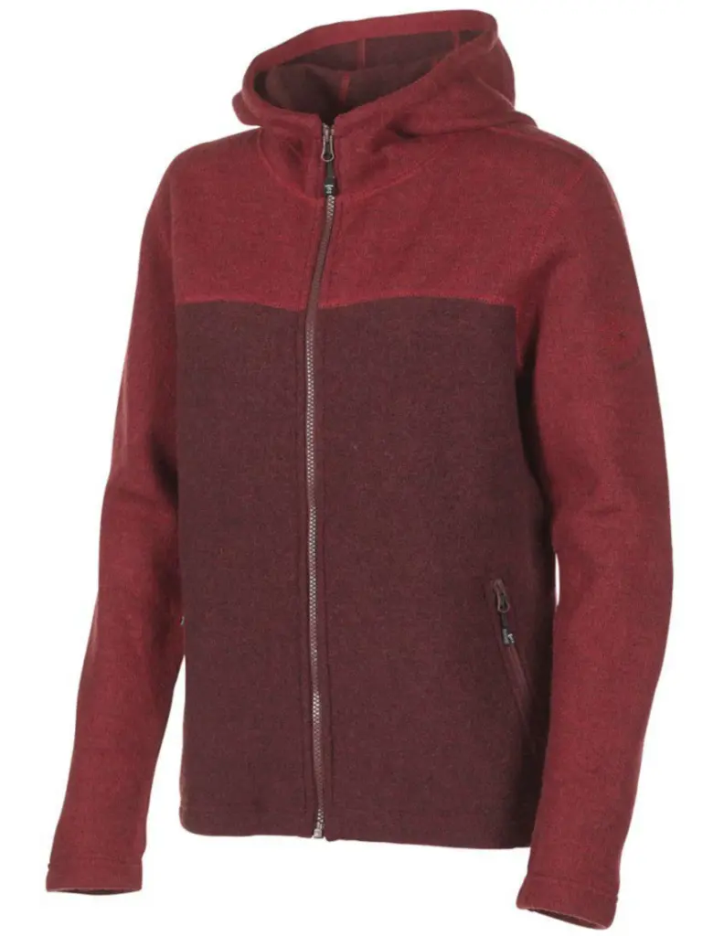 Ivanhoe Hilma Hood Dames Deep Rood