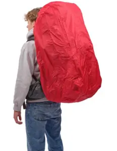 Lowland FLightbag Raincover Rood