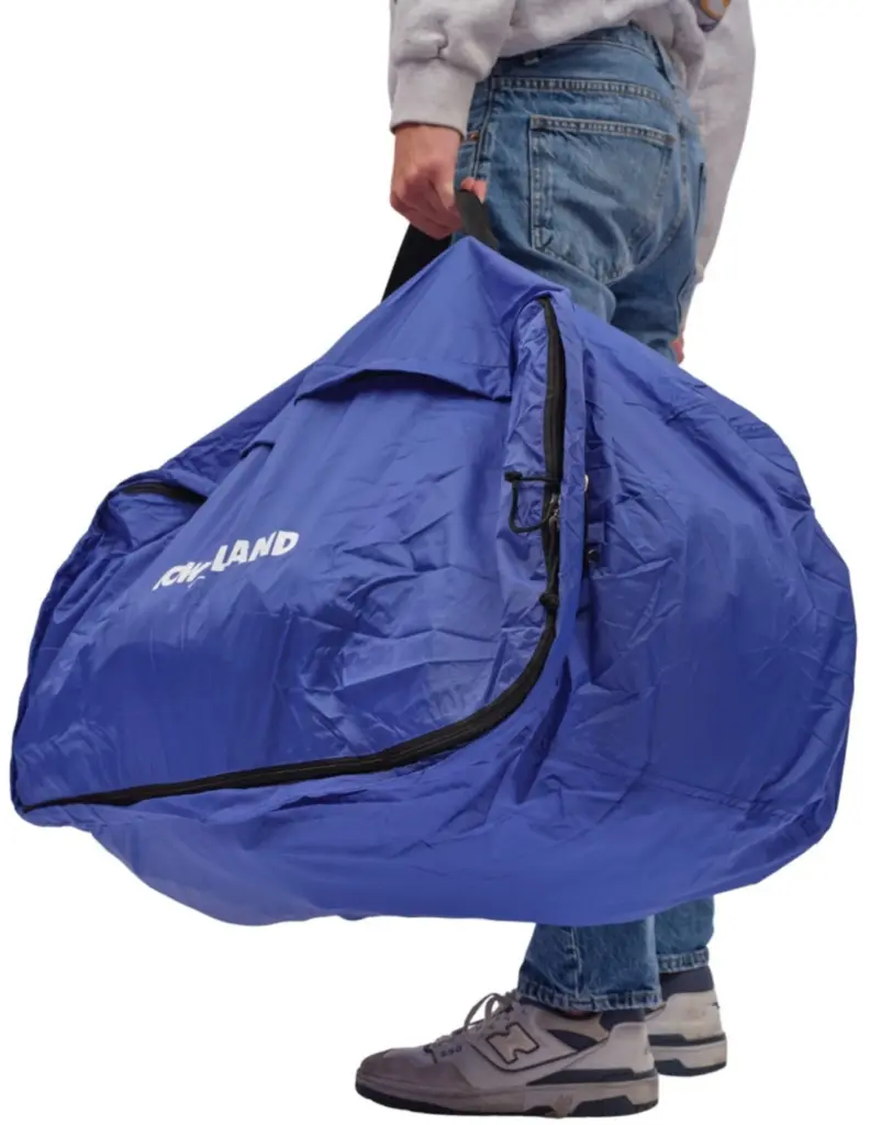 Lowland Flightbag/Raincover Blauw