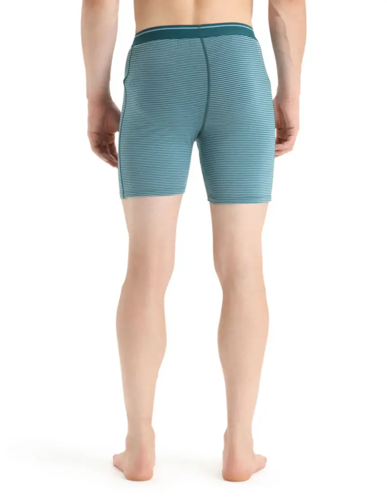 M Anatomica Long Boxers Blauw