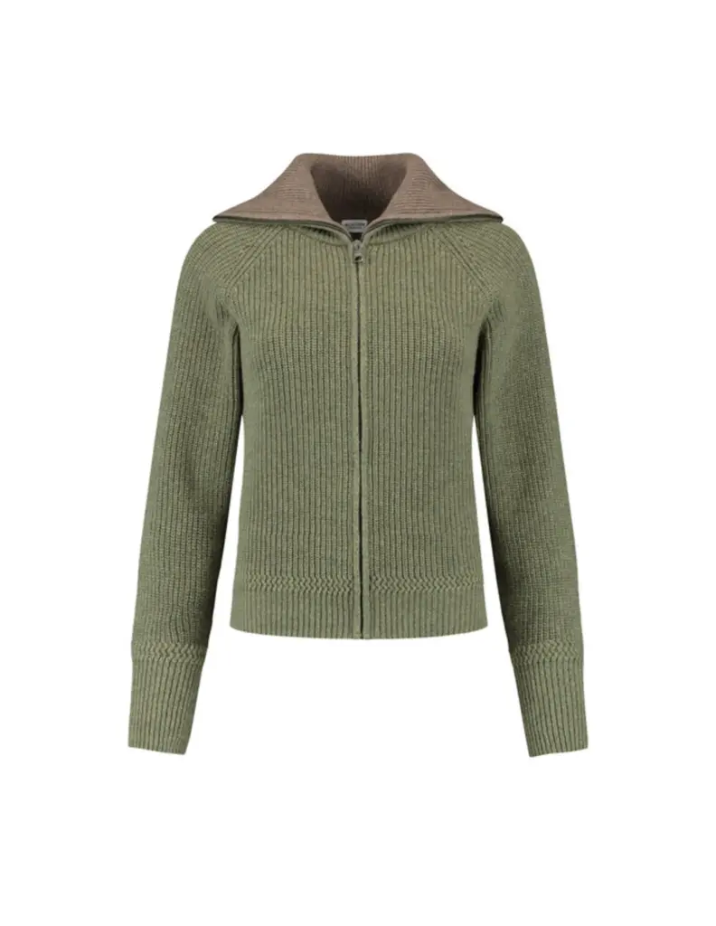 M Essential Nautic Sweater Mid Groen