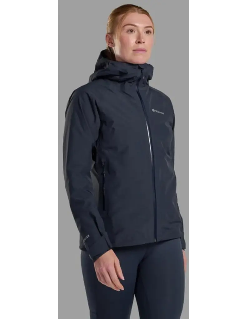 Montane Phase Lite Waterproof Jacket Dames Blauw