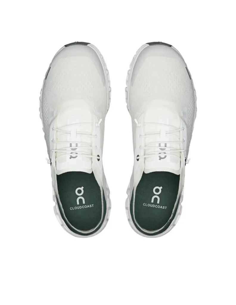 ON Cloud 6 Coast Sneaker Heren Ivory / Olive