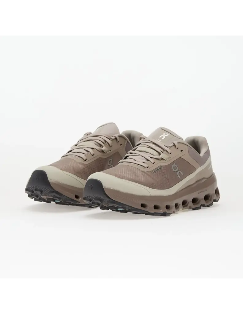 ON Cloudvista 2 Waterproof Trailrunning Dames Fog / Cinder