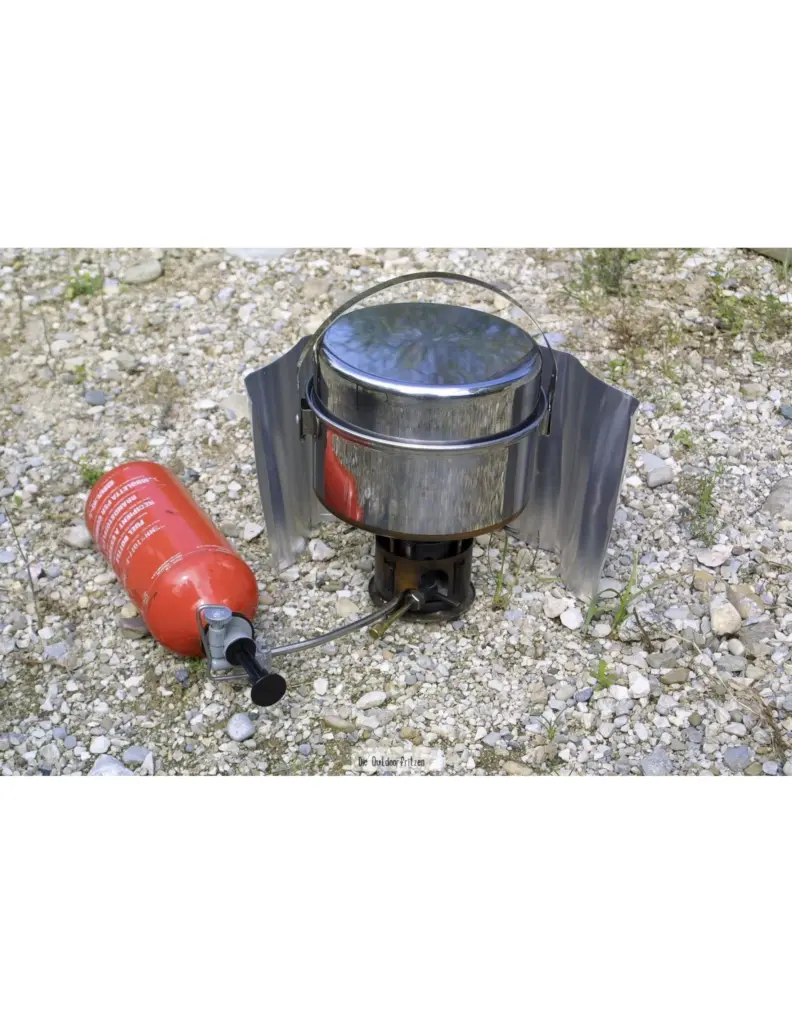 Origin Outdoors Aluminium Windshield Rollable Aluminum