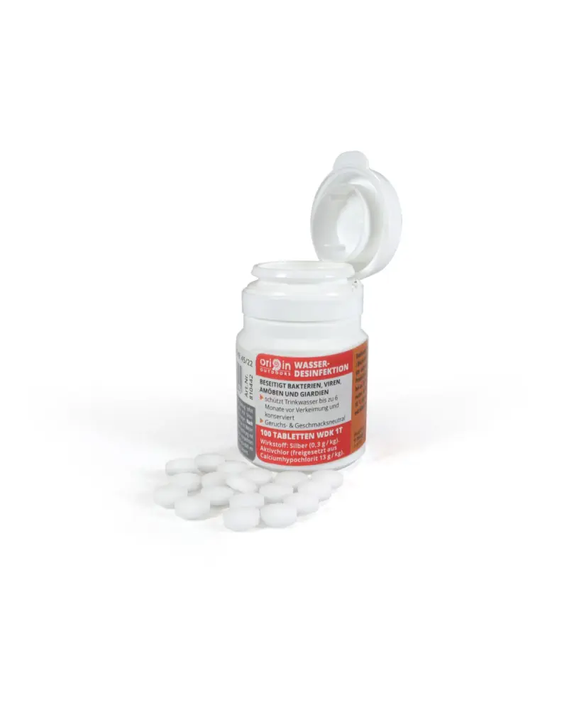 Origin Outdoors Drinkwater Desinfectietabletten (Maat – OS)