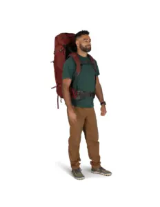 Osprey Aether 65L Rugzak Heren Rood