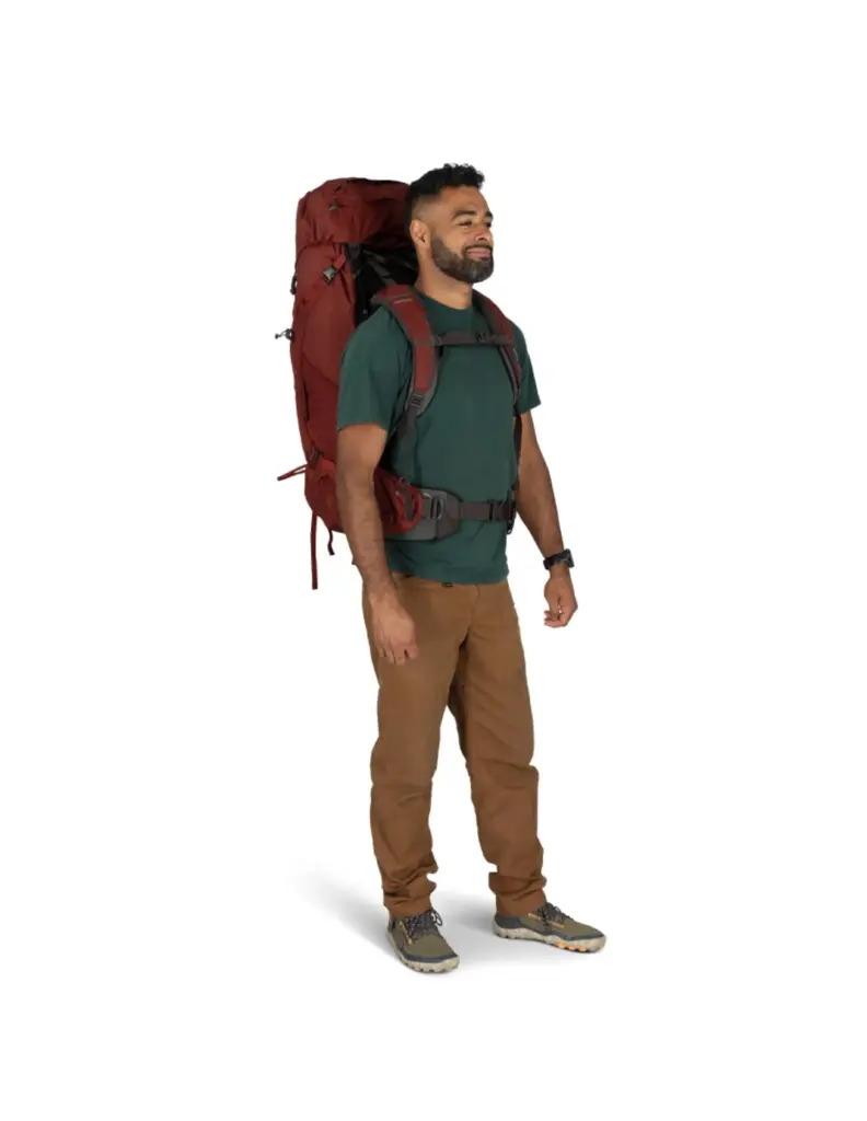 Osprey Aether 65L Rugzak Heren Rood