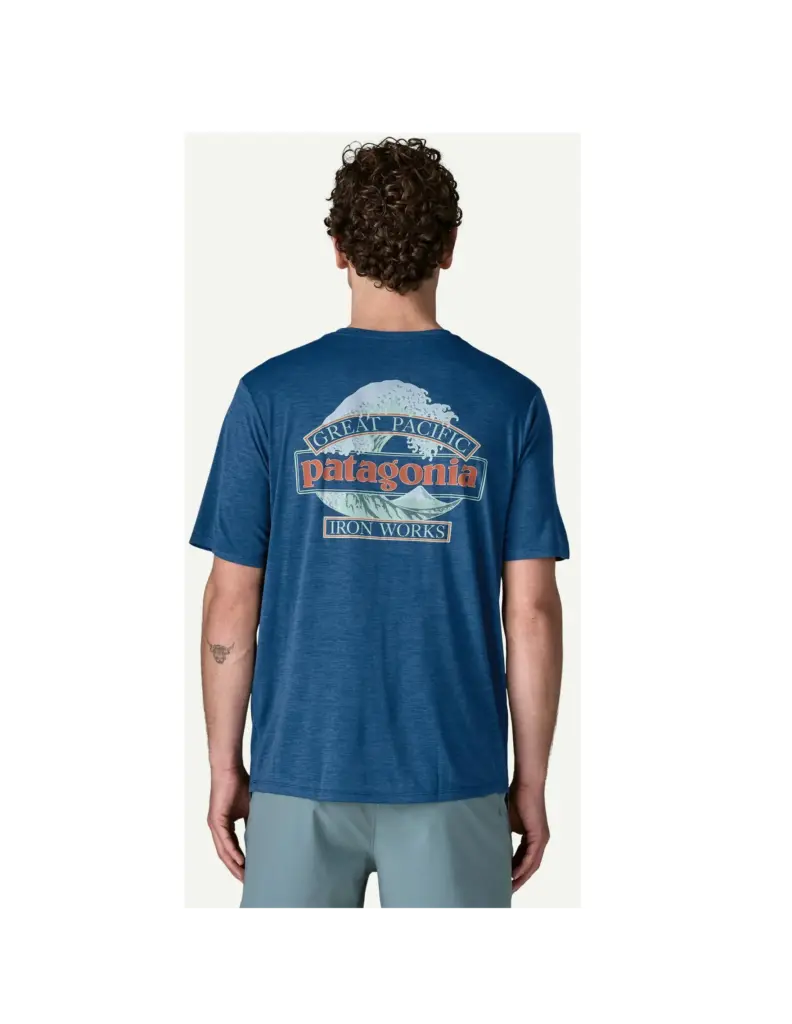 Patagonia Capilene Cool Daily Shirt – Great Waves Heren (Maat – XL, Kleur – – )