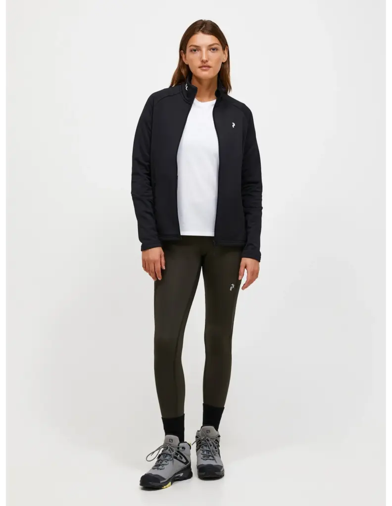 Peak Performance Rider Essentials Zip Jacket Dames Zwart