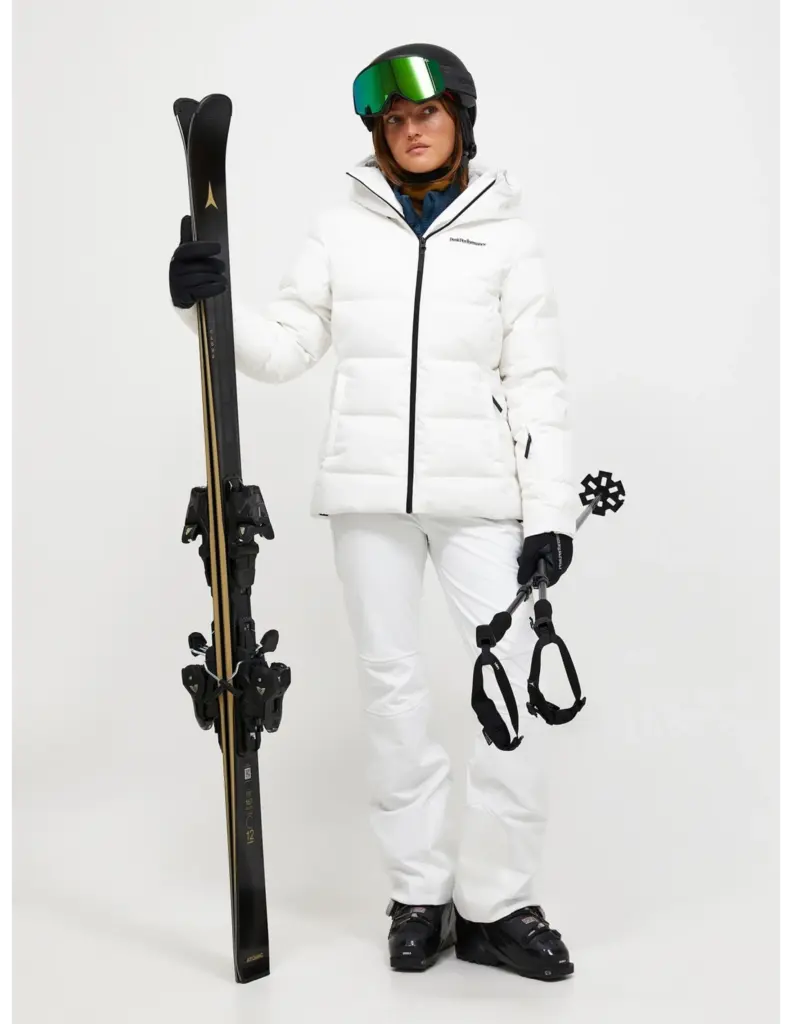 Peak Performance Shred Down Jacket Dames Wintersport Offwhite