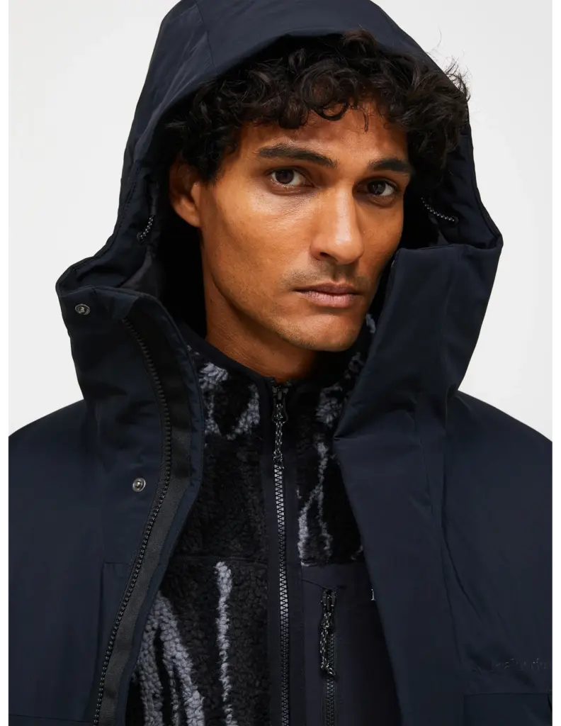 Peak Performance Treeline HIPE® 2L Down Shell Parka Heren Zwart