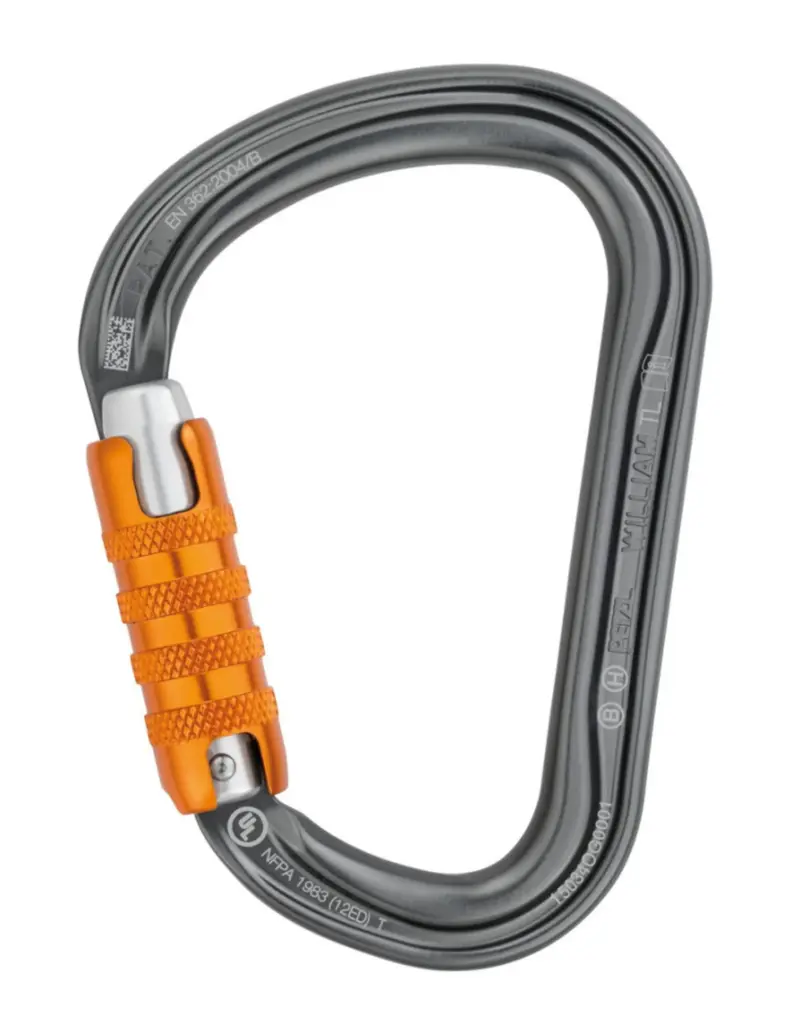 Petzl Carabiner WILLIAM BALL-LOCK (Maat – OS, Kleur – )