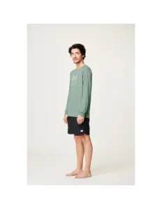 Picture Men’s Maribo LS Surf Tee Lily Pad