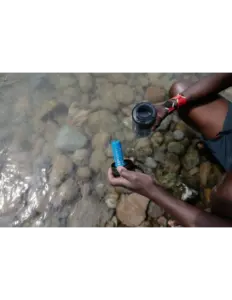 Platypus DayCap™ In-Bottle Filter Waterfilter Blauw