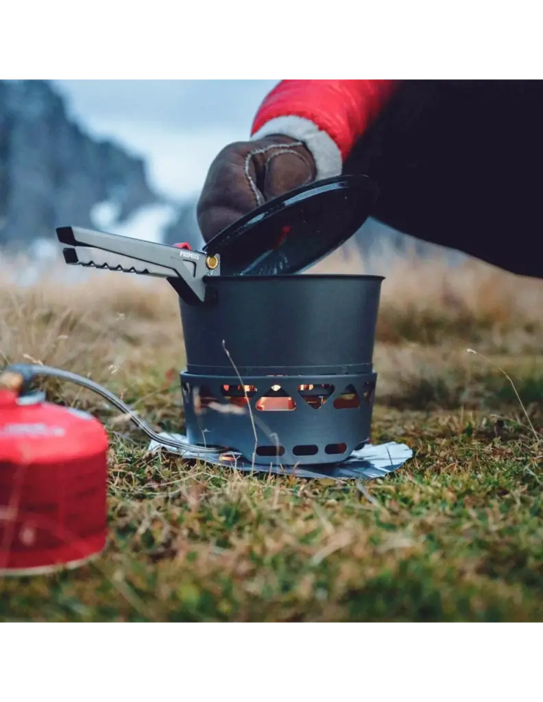 Primus Primetech Stove Set II Gasbrander en 2 Pannen (Maat – )