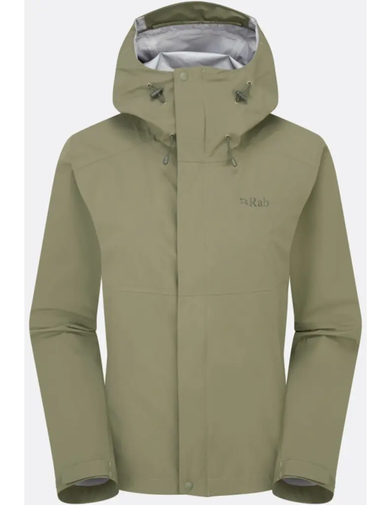 Rab Firewall Waterproof Jacket Dames Light Khaki
