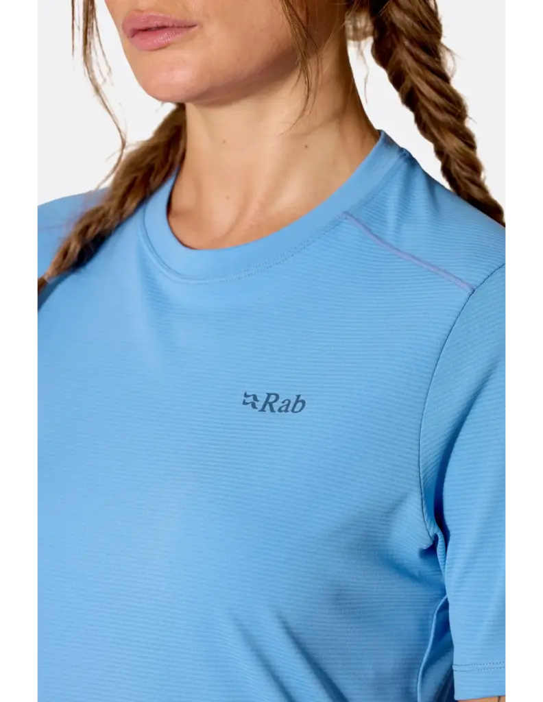 Rab Force Tee Dames Blubir
