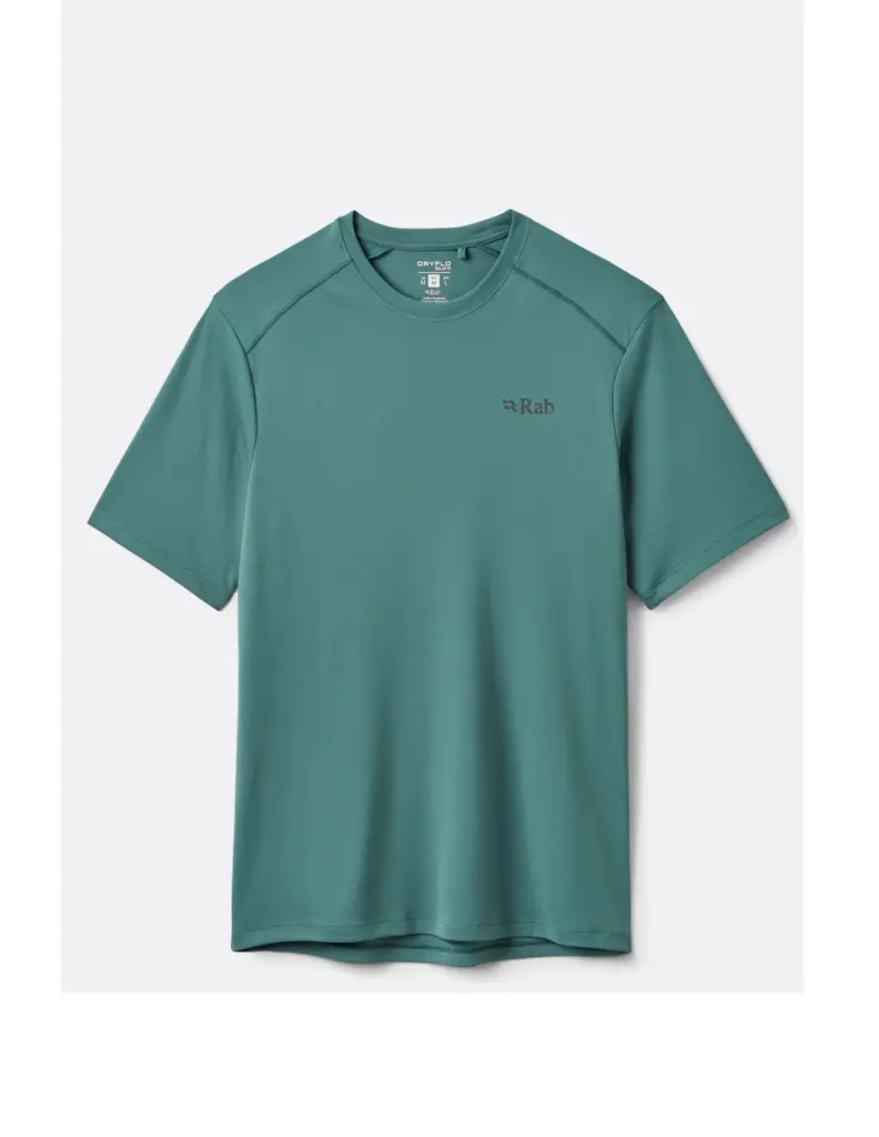 Rab Force Tee Heren Sage