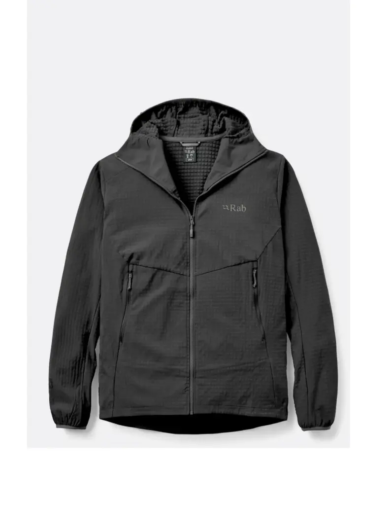 Rab Quantra Pro Hoody Heren Zwart