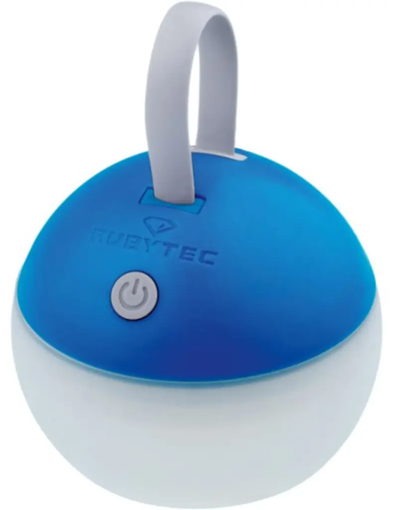 Rubytec Bulb USB Lantern Oplaadbare Lamp Blauw