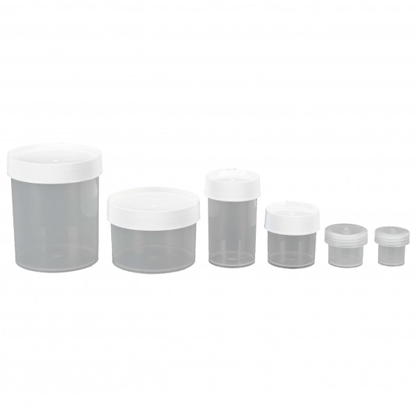 Nalgene Dose Polypropylen Voorraadblikken transparent Transparant