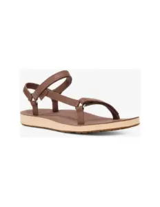 Teva Original Universal Slim Leather Sandaal Dames Acorn