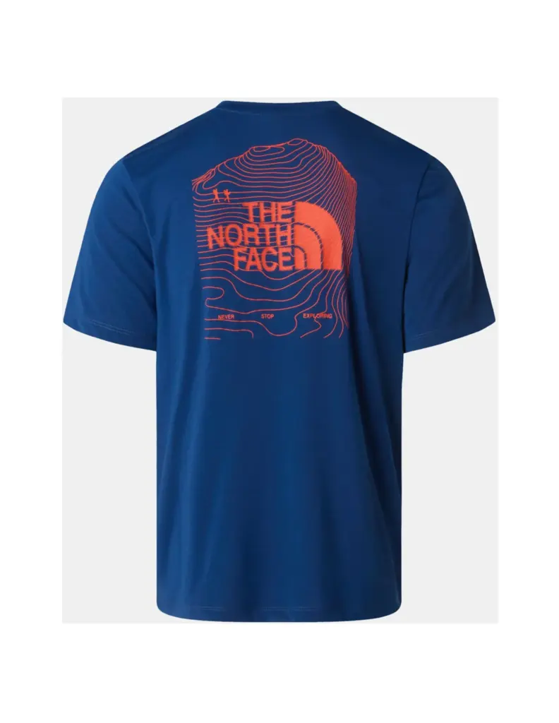 The North Face Bitmap Logo Graphic T-Shirt Heren (Maat – M, Kleur – )