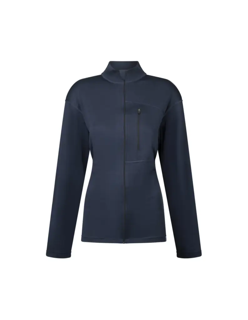 W CD 240 Merino Jacket Full Zip Blauw