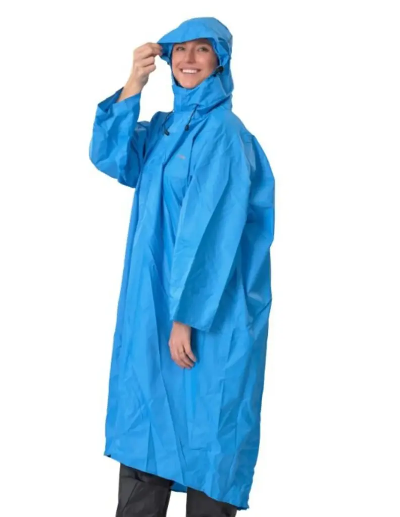 Walking Poncho Groen