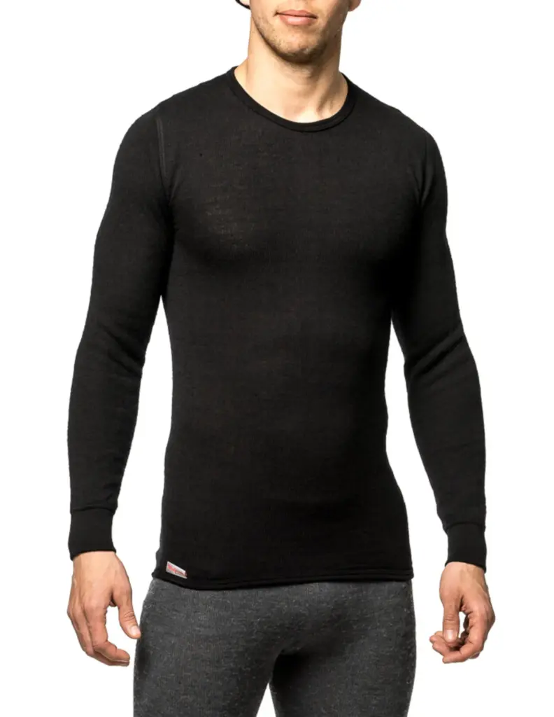 Woolpower Crewneck 200g/m2 Zwart