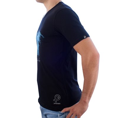 Pouchain – Eagle V-neck T-shirt –