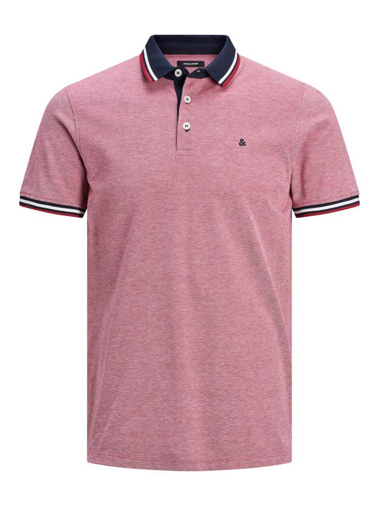 Jack & Jones Paulos Slim Fit Polo Rood