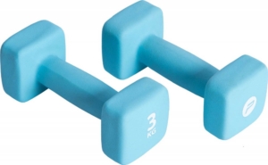 Pure 2 Improve Neoprene Dumbell 2x 3 Kg Blauw