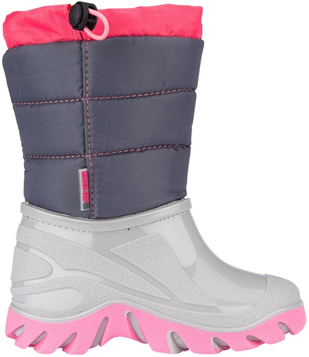 Wintergrip Welly Walker Snowboots Meisjes Grijs