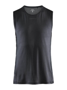 Craft Adv Essence Sleeveless Tee Zwart