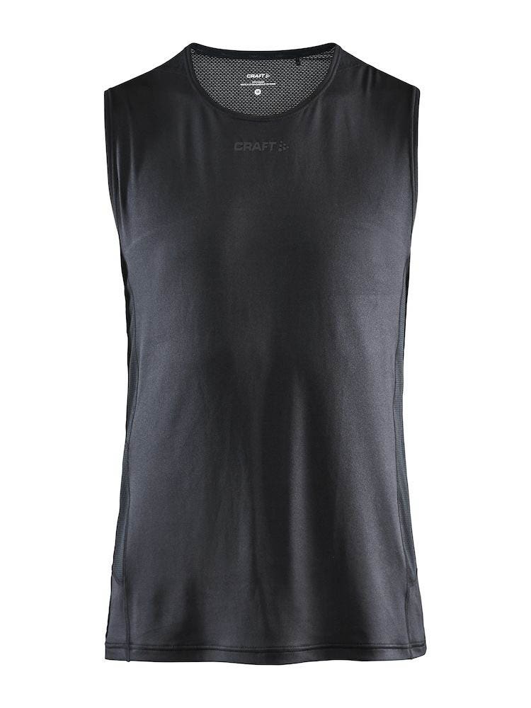 Craft Adv Essence Sleeveless Tee Zwart