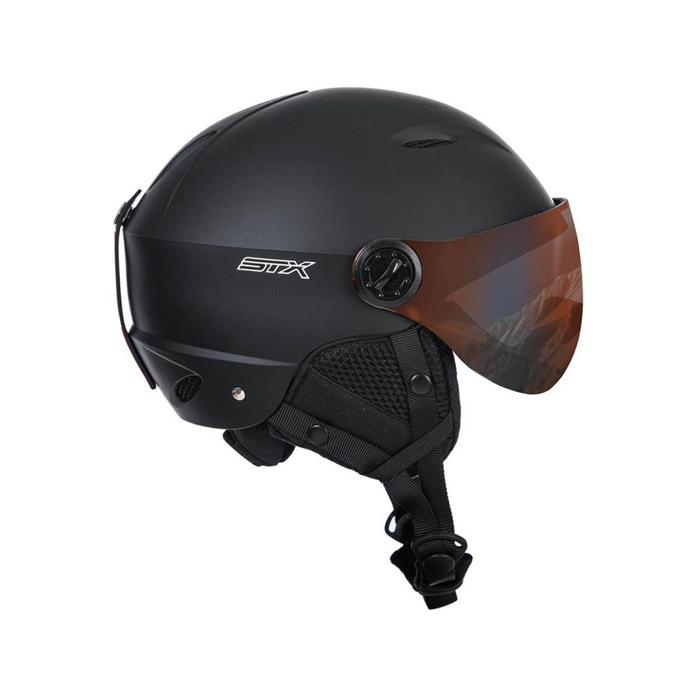 Stx Helmet Visor Junior Zwart