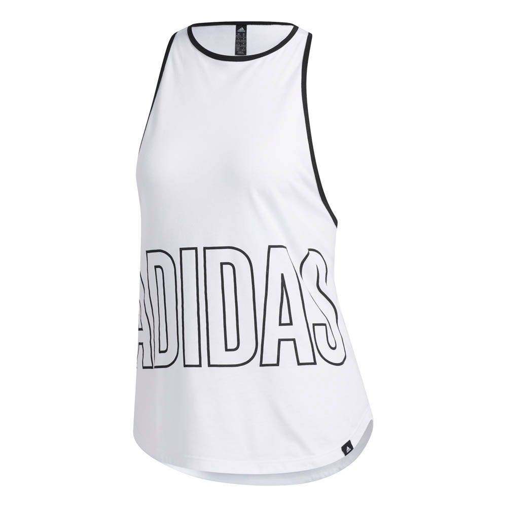 Adidas Alphaskin Tanktop Gfx Wit