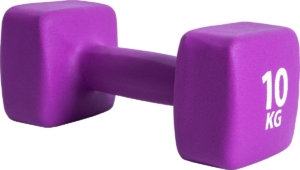 Pure 2 Improve Neoprene Dumbell 10 Kg Paars