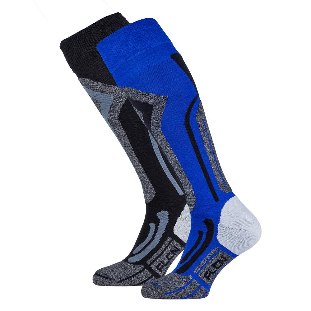 Falcon 2-pack Coolly Skisokken Blauw