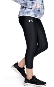 Under Armour Heatgear Armour Ankle Crop Tight Junior Zwart