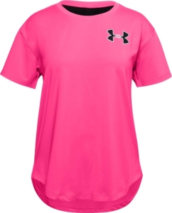 Under Armour Heatgear Armour Short Sleeve Junior Roze