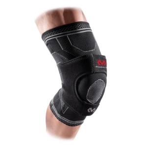 Mcdavid Elite Knee Support With Dual Wrap & Stays Zwart