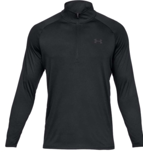Under Armour Tech Shirt 1/2 Zip Zwart