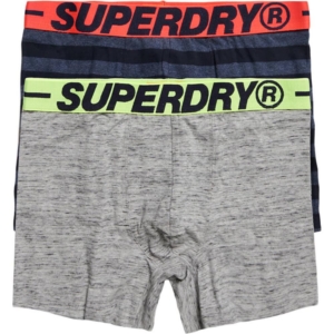 Superdry Duopak Boxers Grijs