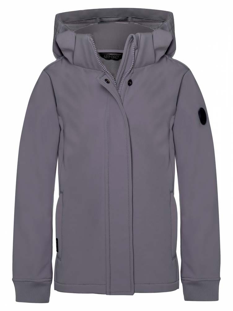 Airforce Softshell Jacket Kids Grijs