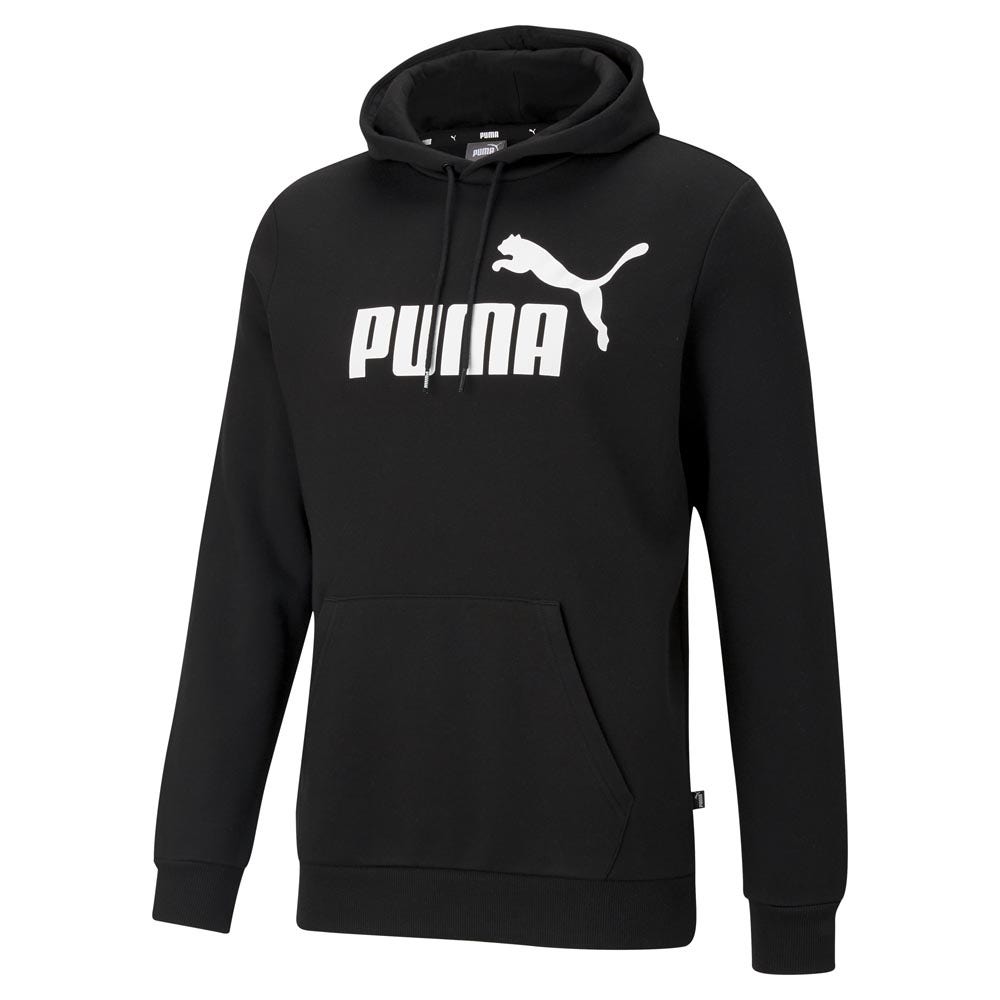Puma Essentials Big Logo Hoodie Zwart