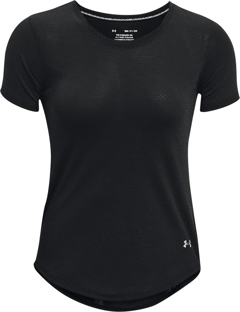 Under Armour Streaker Run Short Sleeve Zwart