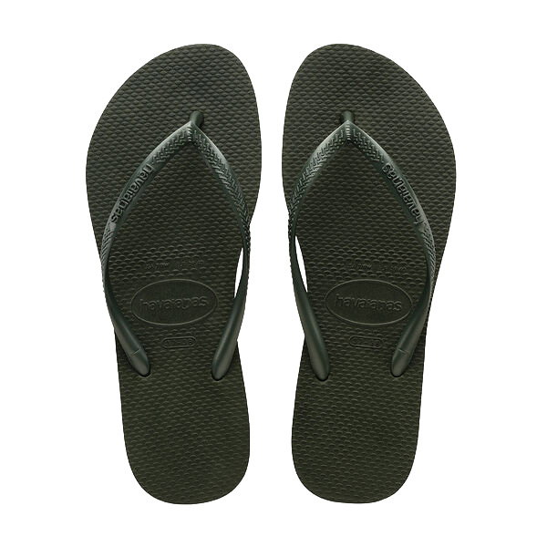 Havaianas Slim Beach Slipper Dames Groen
